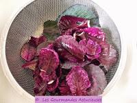 Chou rouge braisé et Boulgour au Champignon (Vegan)