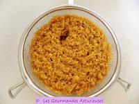 Chou rouge braisé et Boulgour au Champignon (Vegan)