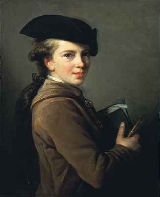 Le frère de l’artiste 1773 Peinture à l’huile 61,6 x 50,5 cm Saint-Louis Art Museum, Missouri, USA