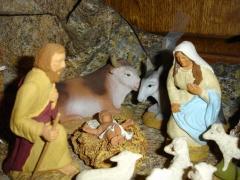 crèche, nativity scene, nativity, nativité, noël, christmas, enfant, jésus, marie, joseph, âne, boeuf