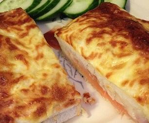 Croque saumon 1