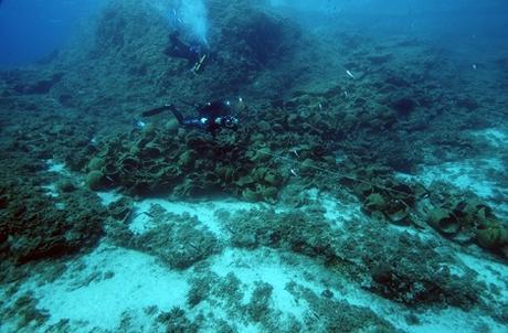 22 épaves trouvées sur un même site en Mer Egée