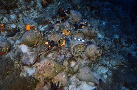 22 épaves trouvées sur un même site en Mer Egée