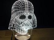 Test lampe Wood Mood Lamp Bulbing Light Star Wars Darth Vader