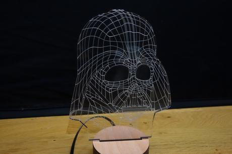 3D Wood Mood Lamp Bulbing Light Star Wars Darth Vader-1