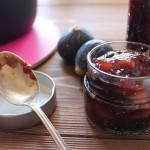 Chutney aux figues et aux pêches