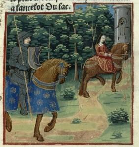 lancelot retourne chez Morgane - Lancelot 1286