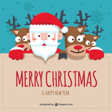 cartoon-santa-claus-and-reindeers-background_23-2147529521