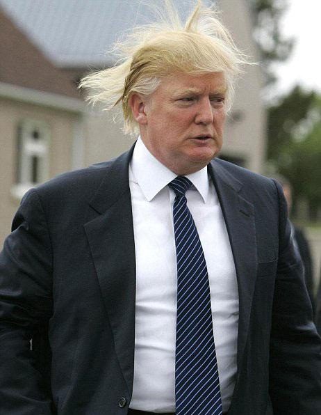 Le Look & la Mascotte du Jour: Donald Trump