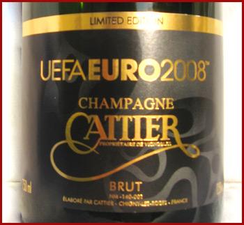 Champagne Cattier Euro 2008