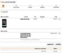 iPhone 99 euros chez orange