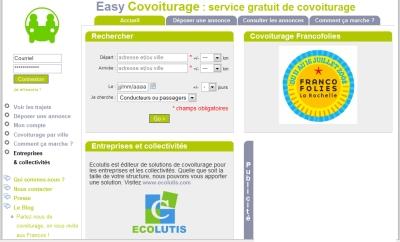 Nouveau site Easycovoiturage