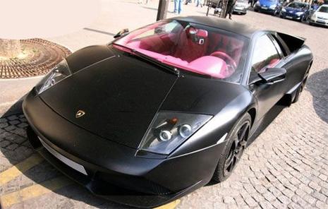 Lamborghini Murciélago LP640 intérieur rose