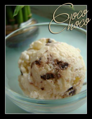 Fraîcheur maison: glace coco-choco