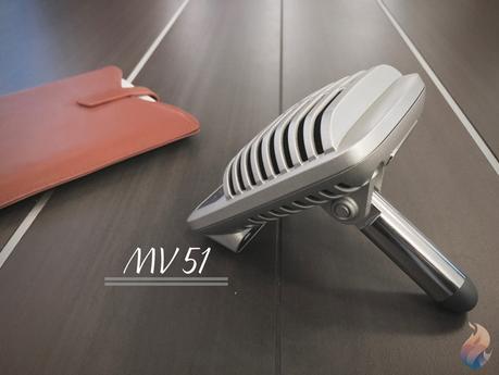 Microphone Shure Motiv MV51: indispensable pour les podcasts