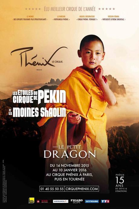 Sortie: Etoiles du cirque de Pékin x  moines Shaolin