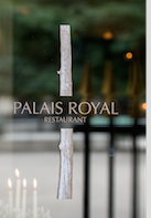 Restaurant du Palais Royal – Menu du Nouvel An