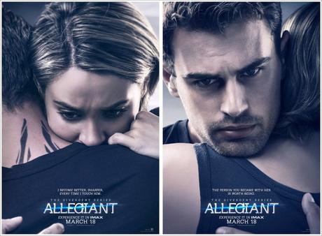 Poster Divergente 3 Allegiant Four and Tris