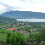 Menthon-Saint-Bernard et le lac d'Annecy