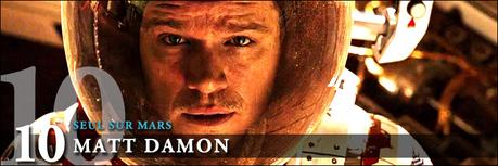 Top acteurs 2015 seul sur mars