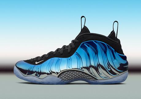 Nike Air Foamposite One Blue Mirror
