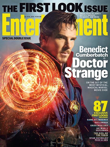 Doctor Strange : Cumberbatch fait la Une, en costume ! Doctor Strange : Cumberbatch fait la Une, en costume !