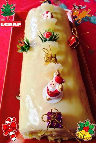 bûche ananas rhum et vanille 3 -LA CUISINE DANNA PURPLE