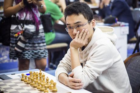 Le Chinois Yu Yangyi bat Wesley So et s'offre les départages face à Magnus Carlsen - Photo © Katerina Savina