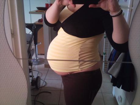 Enceinte de MiniMa à 38SA et 5 jours, j'accouchais 2 jours après.