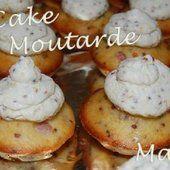 Mini Cup Cakes Jambon & Moutarde à l'ancienne - Macarons etc