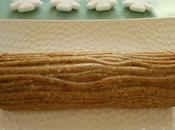 bûche végane sans gluten tofu pomme coco souchet sarrasin chicorée (diététique, sucre beurre oeuf riche fibres)
