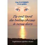 ils ont tant de belles choses à nous dire