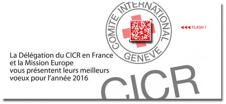 Carte de Voeux CICR Paris et Europe ombrée