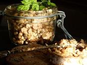 Rillette foie gras lentilles