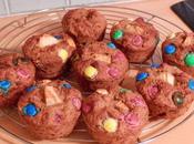 Muffins Ricotta Pommes/Smarties farine complète