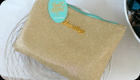 Le kit de pinceaux Gold mint d'Elsmakeup