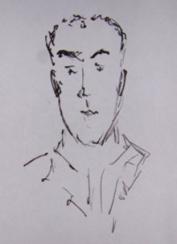 Alain Sueid, Croquis par Claude Tarrieu