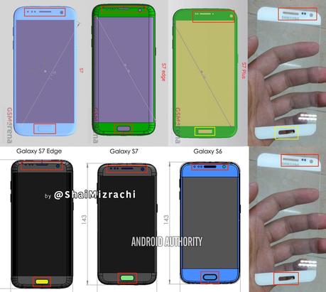 Une série de photos dévoile la façade vitrée du prochain Galaxy S7 !