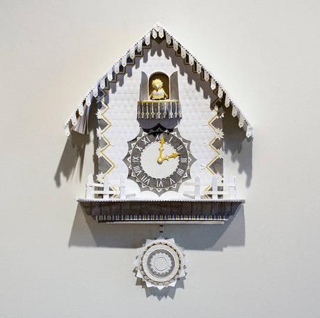 Realistic detailed paper art by Julie VonDerVellen