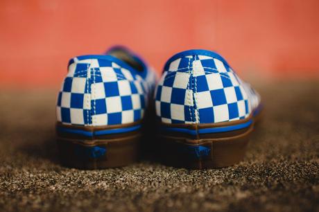 Vans Authentic “Checkerboard” (Blue & Gum)