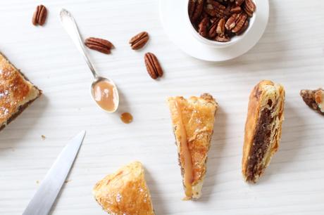 galette rois pecan caramel