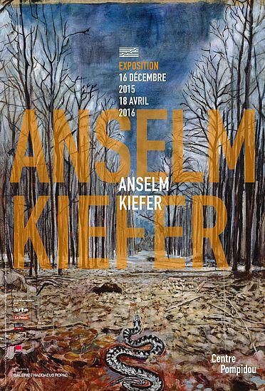Anselm Kieffer au Centre Pompidou