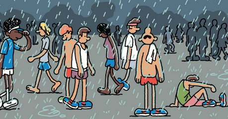 Nike illustre l’histoire de sa célèbre « Windrunner Jacket » en dessin