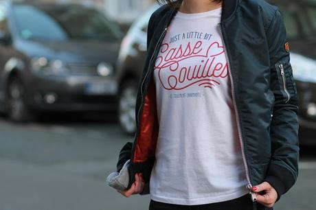 Just a little bit (concours) t-shirt blanc femme Madame T-SHIRT