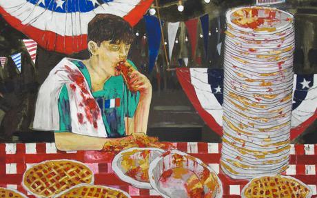 Galerie Perrotin | Hernan Bas « Fruits and Flowers »