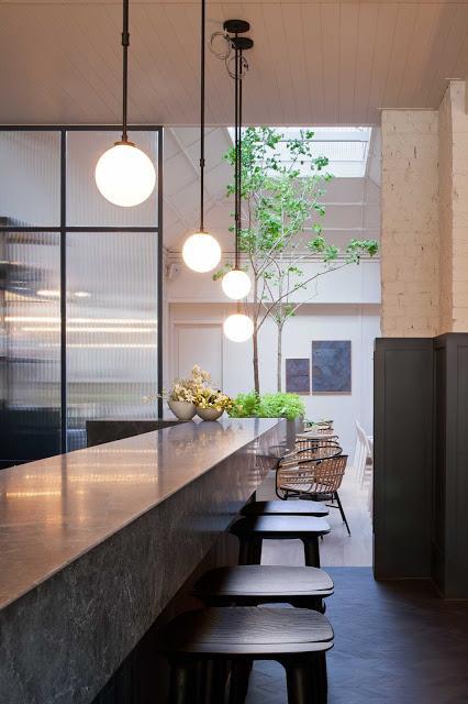 Melbourne / Un bar à vin très vert : The Ugly Duckling /