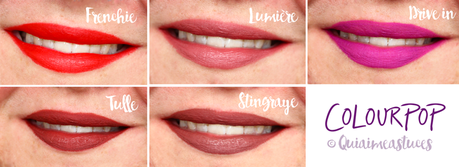 Revue l ColourPop ♥