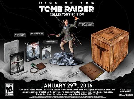 Rise of The Tomb Raider – La date de sortie sur PC