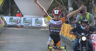 Cyclo-cross de Rome : Gioele Bertolini l'emporte!
