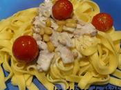 Tagliatelles poulet gorgonzola